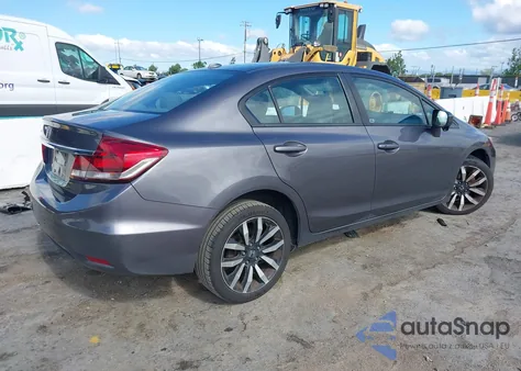 2015 Honda Civic Ex-L из США, поврежденный, VIN 19XFB2F99FE256241